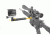Caldwell Picatinny Rail Mount for Go Pro Camera 123905