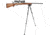 Caldwell XLA External Spring Pivot Position Bipod - 13.5-27in, Black, 635705