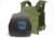Caliber Armor AR550 Level III+ Active Shooter Response Package, Shooters Cut, OD Green, Medium/Large, 19-AR550-ASRP-OD