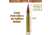 Caliber Gourmet Bullet Twist Pen Gold Brass, CBG1018