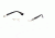Calligraphy Collections F-362 SESC F36200 Bifocal Prescription Eyeglasses - Col2 - Silver W/screws SESC F362005340 SVS
