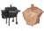 Camp Chef Pellet Grill &amp; Smoker DLX, Black, with Tan Patio Cover, PCPG24L