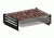 Camp Chef Pellet Grill &amp; Smoker Jerky Rack, Nickel-plated steel, Silver, PGJERKY