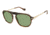 Canali 219 Sunglasses - Frame BROWN HORN/GOLD, Lens Color G-15, Size 54/20mm CO21901