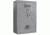 Cannon Safe Deluxe 33 Fireproof 36 Gun Safe, 60x40x24in - Hammertone, Gray/Chrome CA33-H2FDC-13