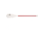 Carlisle Economy Tgrip White,Red 57" Paddle 0125153430