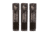 Carlson's Choke Tubes Browning Invector Plus 20 Gauge Delta Waterfowl Set, Black, 18879
