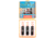 Carlson's Choke Tubes Trap Pack Choke Tube Set, Winchester, 20 gauge, Black, 17209