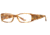 Carmen Marc Valvo CM Apolonia SECM APOL00 Bifocal Prescription Eyeglasses - Spanish Amber SECM APOL005330 BN