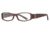 Carmen Marc Valvo CM Viviana SECM VIVI00 Eyeglass Frames - Chili SECM VIVI005032 BUR