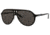 Carrera 100/S Sunglasses CA100S-0HKQ-NR-6112 - Black Ruthenium Frame, Brown Gray Lenses, Lens Diameter 61mm, Distance Between Lenses 12mm
