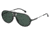 Carrera 1020/S Sunglasses CA1020S-0003-UC-6015 - Matte Black Frame, Green Polarized Lenses, Lens Diameter 60mm, Distance Between Lenses 15mm