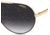 Carrera 1033/S Sunglasses, Gold Red Frame, Grey Shaded Lens, 716736298559
