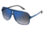 Carrera 122/S Sunglasses CA122S-0VOS-DK-6111 - Blue Frame, Flash Blue Sky Lenses, Lens Diameter 61mm, Distance Between Lenses 11mm