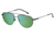 Carrera 2014T/S Prescription Sunglasses CA2014TS-07ZJ-MT-5614 - Frame Color Black/Green, Lens Diameter 56 mm