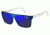 Carrera 5039/S Sunglasses CA5039S-0ZE3-XT-5816 - Matte Blue/White Frame, Blue Sky Miror Lenses, Lens Diameter 58mm, Distance Between Lenses 16mm