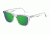 Carrera 5042/S Sunglasses CA5042S-0900-Z9-5519 - Crystal Frame, Green Multilayer Lenses, Lens Diameter 55mm, Distance Between Lenses 19mm