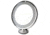 Carson 2x Round Lighted Mirror W/Suction Cup Base, 5 in, Silver, MI-20