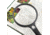 Carson 4.3in Soft-Grip Magnifier, 2x with 11.5x Spot Lens and Case