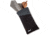 Carson Eyeglass Pouch w/Built-in Microfiber Cloth, Black/Grey, 6.7x7.6in, EC-10BKGY