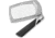 Carson LED Lighted Folding Rectangular Magnifier, 2.5x Power, Silver/Black, Small, MJ-30