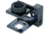 Carson LinenTest/Loupe Lighted Foldout Compact Magnifier Loupe, Black LT-10