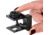 Carson LinenTest/Loupe Lighted Foldout Compact Magnifier Loupe, Black LT-10