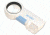 Carson MagniFlash 7x Magnifier Loupe, White CP-24
