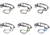 Carson Optical Paracord Eyewear Retainers Pack, Assorted Colors, EX-50AS