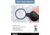 Carson Slide-OpenGlass Magnifier 4x w/Attached Case, Black, Small, GN-11