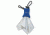 Carson Stuff-It Microfiber Lens Cloth, Blue SN-50BU
