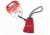 Carson Stuff-It Microfiber Lens Cloth, Red SN-50RE