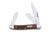 Case 63087 SS Brown Synthetic Medium Stockman Clip, Spey and Pen Blades Jigged Brown Synthetic Handle Folding Knife, Jigged Brown Synthetic Handle, 3 3/8 00217