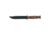 Case Grooved Leather USMC Fixed Blade Knife, 7in, 1095 Carbon Steel, Clip Point, Leather Handle, 00334