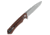 Case Kinzua Folding Knife, 4.75in Closed, S35VN, 3.75in Stonewash Tanto Blade, Brown Smooth Aluminum Handle, 64692
