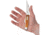 Case Large Stockman Micarta Folding Knife, 4.25in Closed, Mirror Clip/Sheepsfoot/Spey Blades, Natural Canvas Micarta Handle, 23693