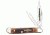 Case Limited XX Edition Series XXXIII Barnboard Jig Burnt Brown Bone Peanut (6220 SS), 11759