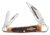 Case Limited XX Edition Series XXXIII Barnboard Jig Burnt Brown Bone Seahorse Whittler (6355WH SS), 11758
