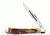 Case Limited XX Edition Series XXXIII Barnboard Jig Burnt Brown Bone Slimline Trapper (61048 SS), 11757