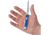 Case Md Stockman Blue G10 Folding Knife, 3.63in Closed, Satin Clip/Sheepsfoot/Spey Blades, Blue G10 Handle, 16752