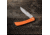 Case Sod Buster Folding Knife, 4.63 in, Tru-Sharp Surgical Steel, Smooth Orange Synthetic Handle, 80512