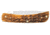 Case Sod Buster Jr Folding Knife, 3.63 in, Chrome Vanadium Steel, Amber Bone Peach Seed Jig Handle, 30092