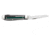 Case Stripes of Service Mini Trapper Folding Knife, 3.5 in, Tru-Sharp Surgical Steel, Smooth Black Bone with Green Line Handle, 09576