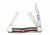 Case Star Spangled - Embellished Smooth Natural Bone Medium Stockman Blade, 6318 SS, 64136