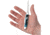 Case Stockman Mediterranean Folding Knife, 3.63in Closed, Mirror Clip/Sheepsfoot/Spey Blades, Pocket Worn Mediterranean Blue Jigged Bone Handle, 51851