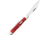 Case Swell Center Jack Red Bone Folding Knife, 3in Closed, Carbon Steel, Mirror Clip/Pen Blades, Dark Red Jigged Bone Handle, 31959