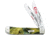 Case Trapper 125th Anniversary Folding Knife,Stainless Steel,Clip and Spey,Mossy Willow Green,Corelon Handle CA9254125MM