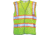 Caterpillar 5 Point Break Away Safety Vest, Hi-Vis Yellow, Medium/Large 1322029-407-M/L