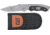 Caterpillar Tech Lock Folding Knife,Stainless Blade, Black Aluminum Handle CAT55