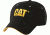Caterpillar Trademark Microsuede Cap, Black, One Size W01434-016-OS